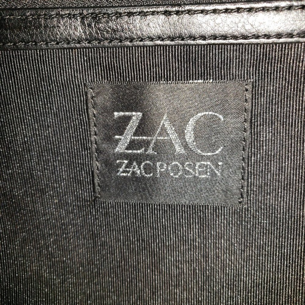 Zac Posen Eartha Luxury Satchel Bag, Taupe - Picture 11 of 15